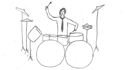 Drummer Stop Motion Hand Drawn Animation Youtube