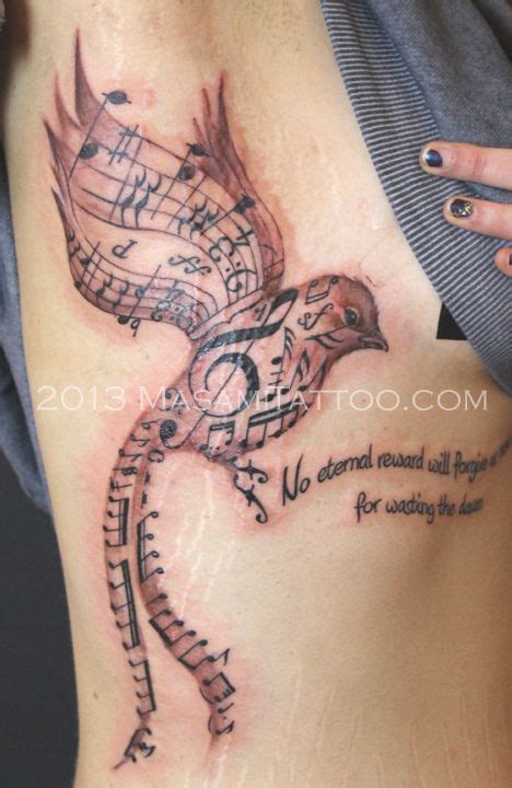 Bird 2 Music Bird Tattoos Songbird Tattoo Music Tattoo Sleeves