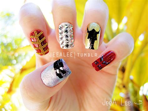 Michael Jackson Nails By Jeealee On Deviantart