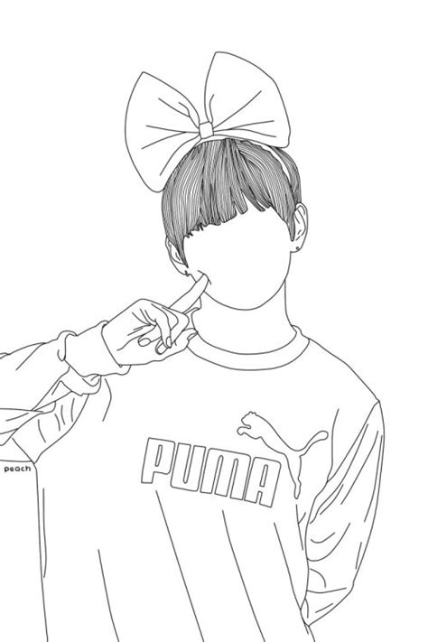 Bts para dibujar, Bts dibujo, Dibujos bonitos