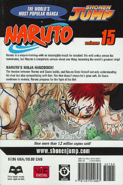 Naruto Volume 15 By Masashi Kishimoto Paperback Barnes And Noble