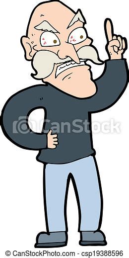 Eps Vectors Of Cartoon Old Man Laying Down Rules Csp19388596 Search