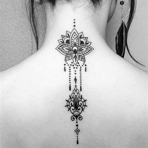 Back Of Neck Tattoo Ideas For Women