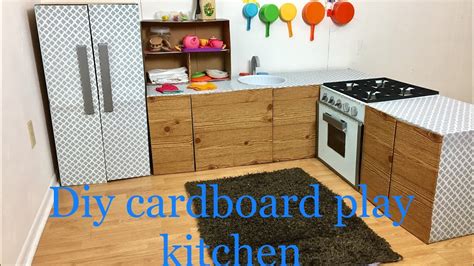 Diy Cardboard Kitchen Set All About Kitchen Set