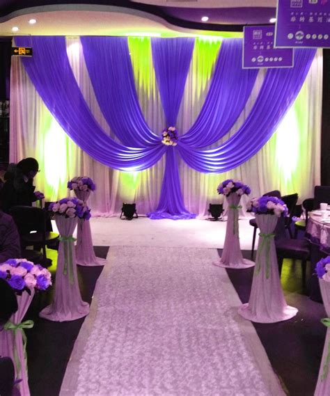 3m6m Wedding Backdrop With Swags Backcloth Party Curtain Celebration