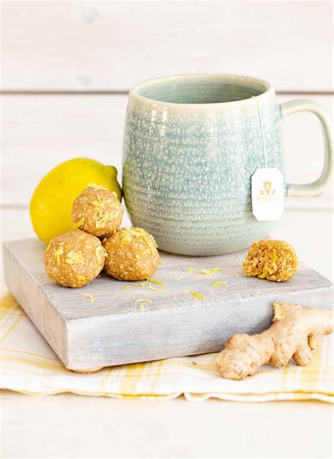 Lemon Ginger Energy Balls Recipe Intentional Hospitality