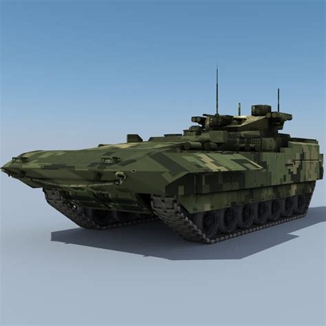 3d Russian Armata T 14 Battle Tank Model Battle Tank Tanks Military