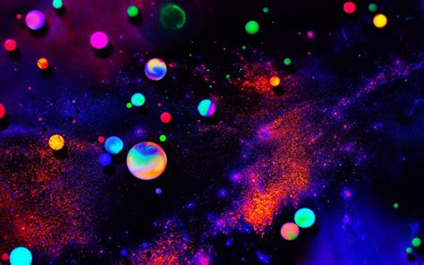 Neon Space Wallpapers Wallpaper Cave