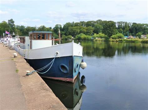 A Barge And Other Boat Moored Near © Ruth Sharville Geograph