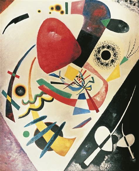 Wassily Kandinsky Red Spot 1921 Artsy