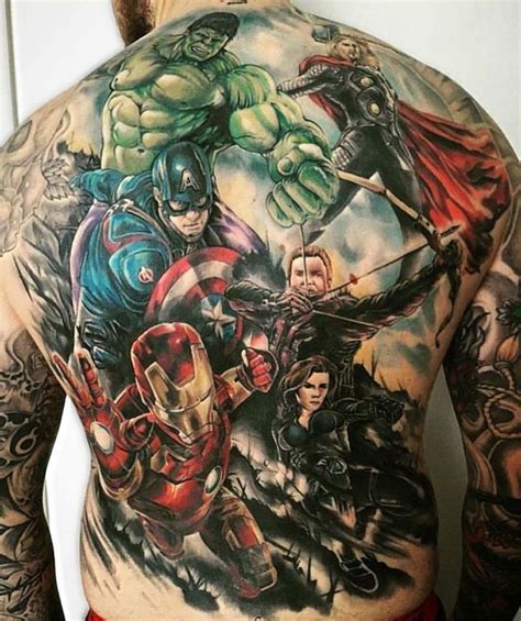 50 insane marvel tattoo that will give you inspirations ไอเดียรอยสัก รอยสักรูปเหมือน รอยสัก