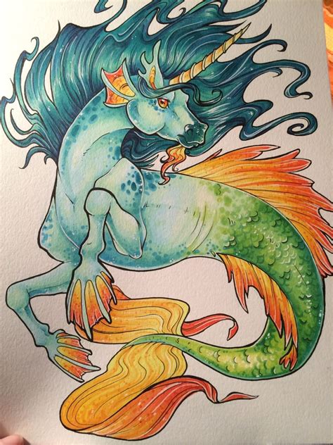 Hippocampus Tumblr Mythical Creatures Fantasy Horses Fantasy