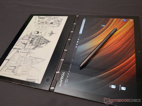 Lenovo Yoga Book C930 Uses A 1080p E Ink Touchscreen For A Keyboard