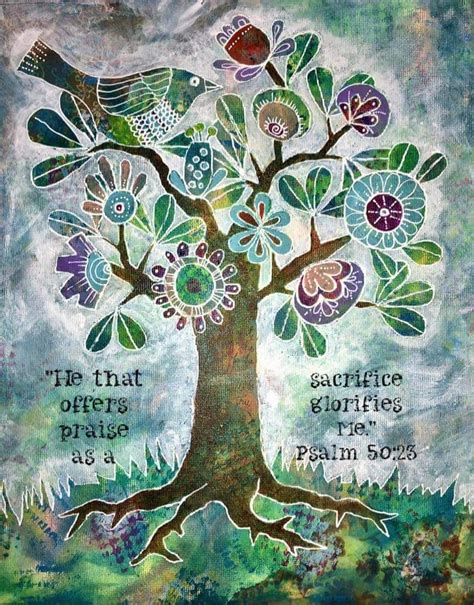 Scripture verse art, Psalms, Tree of life meaning