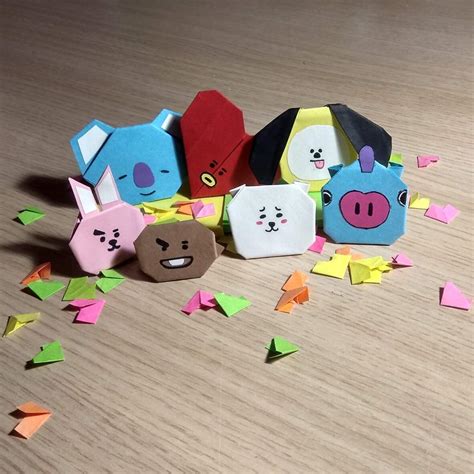 Bt21 Characters Origami Armys Amino