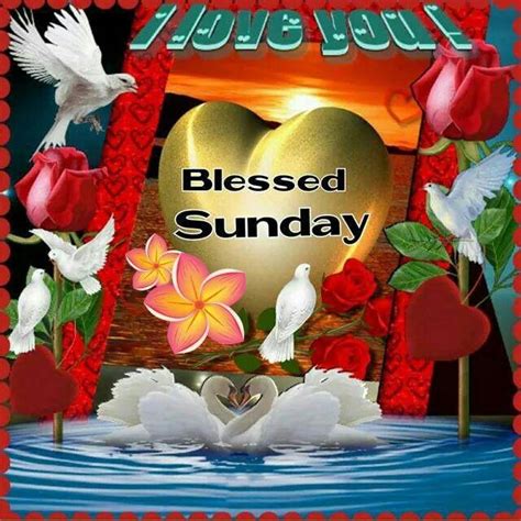 I Love You Blessed Sunday Pictures Photos And Images For Facebook