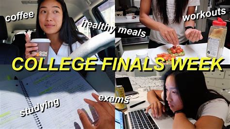 College Finals Week How To Survive And Be Successful 📚 Youtube