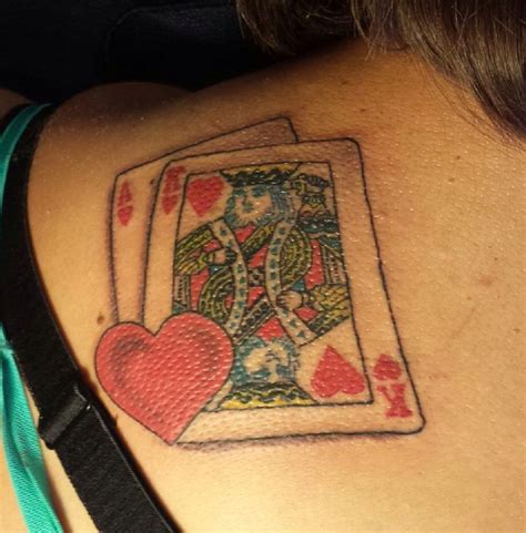 My Blackjack Tattoo Dedicated To My Hubby Tattoo Cardtattoo