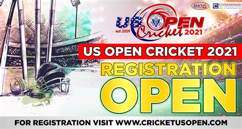 Us Open 2021 Registration Opens Cricket Council Usa