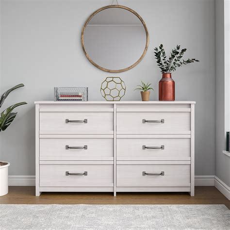 The bedroom dresser is an essential piece to be owned in the bedroom to easily organize clothes and other things. Better Homes & Gardens Rustic Ranch 6 Drawer Dresser ...