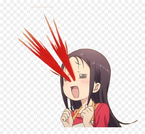 Transparent Anime Nose Png Anime Girl Bloody Nose Png