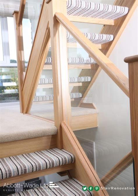 Carpet runners on stairs protect the wood and minimise the chance of falls, both on open and closed stairs. Fitting Carpet To Open Tread Stairs | Stair Designs
