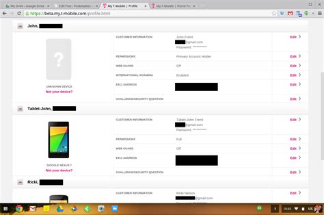 Tip: Check your T-Mobile phone usage from your T-Mobile tablet