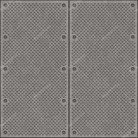 Metal Plate Seamless Texture Tile — Stock Photo