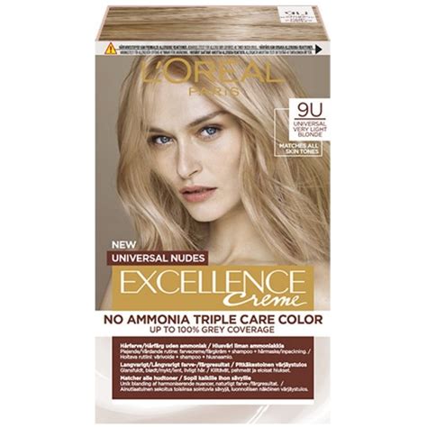L Oréal Paris Excellence Universal Nudes 192 ml 9U Very Light Blonde