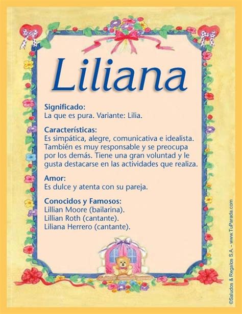 Liliana L Tarjetas