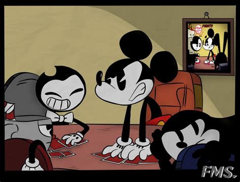 Mickey Vs Bendy 5 Remake By Fanamationu On Deviantart Old Cartoons