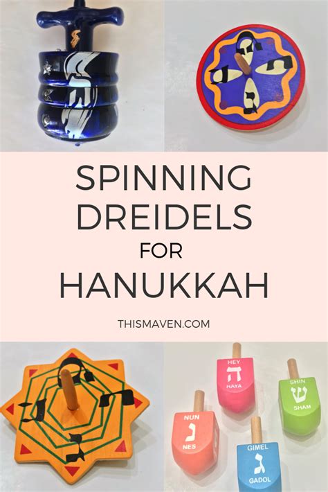 Dreidels To Spin All Eight Nights Of Hanukkah This Maven Dreidel