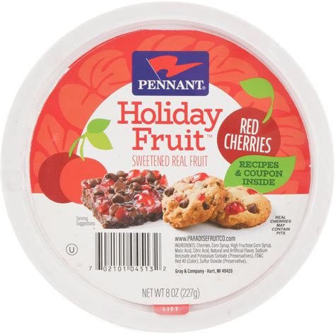 Save On Pennant Holiday Fruit Red Cherries Order Online Delivery Stop