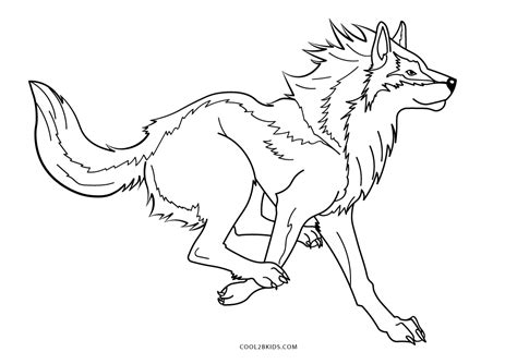 Coloring Pages Of Wolf