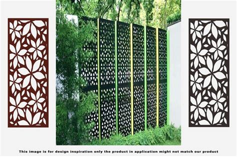Free 2 Day Shipping Buy Metal Privacy Screen Fence Metal Tree Metal