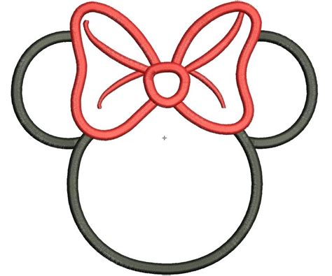 Free printable minnie mouse pattern paper. Minnie Mouse Face Clipart at GetDrawings | Free download