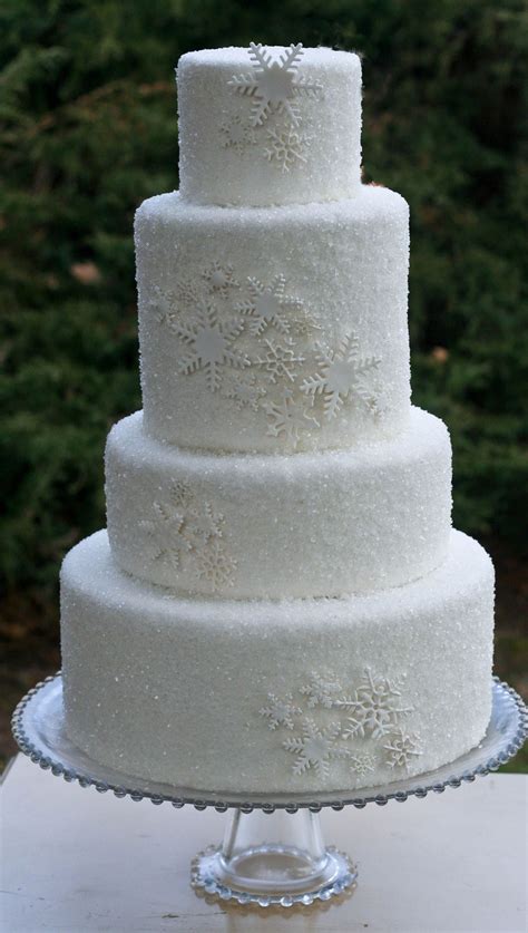 Round Wedding Cakes Winter Wedding Cake Round Wedding Cakes