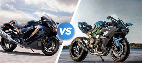 Suzuki Hayabusa Vs Kawasaki H2r Harley Bike Small