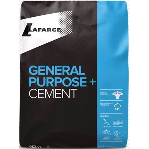 25kg General Purpose Cement Plastic Bag Aw Lumb 2018