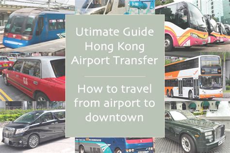Hong Kong Airport Transportation Guide How To Travel To Downtown