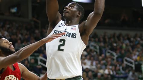 Msu Basketball Jaren Jackson Jr Learning Lessons About His Long Arms