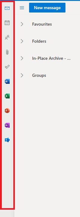 Can I Hide Disable The Side Bar In Outlook 365 Web App Microsoft