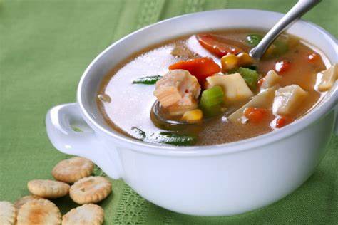 Куриный суп с овощами и кукурузой - Рецепты. Кулинарные рецепты блюд с Картинка - Куриный суп с овощами и кукурузой - Рецепты. Кулинарные рецепты блюд с