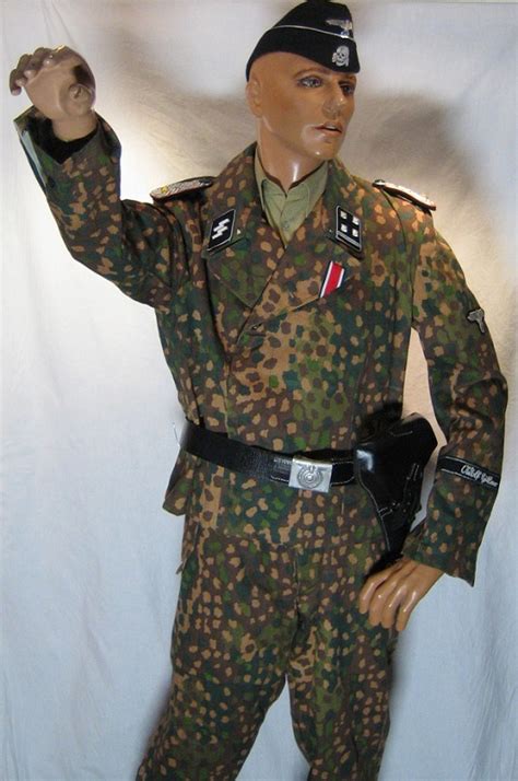 Jochen PEIPER LAH SS Erbsenmuster Panzer Uniform