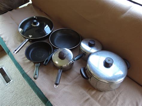 Many rv parks have fire pits and grills for guests, so you may not even need to bring your own. Travel with Kevin and Ruth!: RV storage ideas