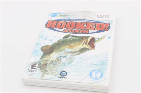 Hooked Again Real Motion Fishing Nintendo Wii 2009 893610001235 Ebay