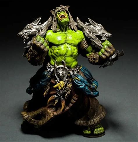 Dc Unlimited Series 1 Wow Action Figure 775 Inch Orc Shaman Rehgar