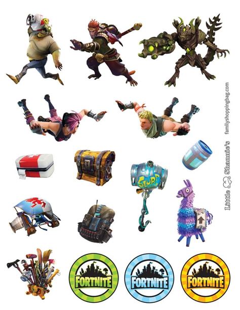 Stickers Fortnite Stickers In 2023 Free Birthday Printables Happy