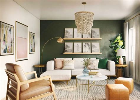 20 Modern Green Living Room