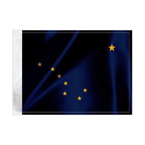 Vibrant Alaska State Flag For Motorcycles Cars And Trucks